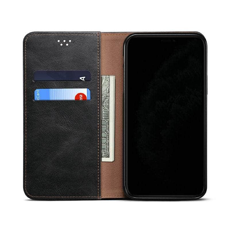 Casebuddy Galaxy S23 Leather Texture Magnet Book Cover