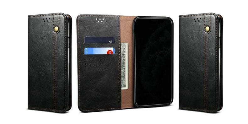 Casebuddy Galaxy S23 Leather Texture Magnet Book Cover