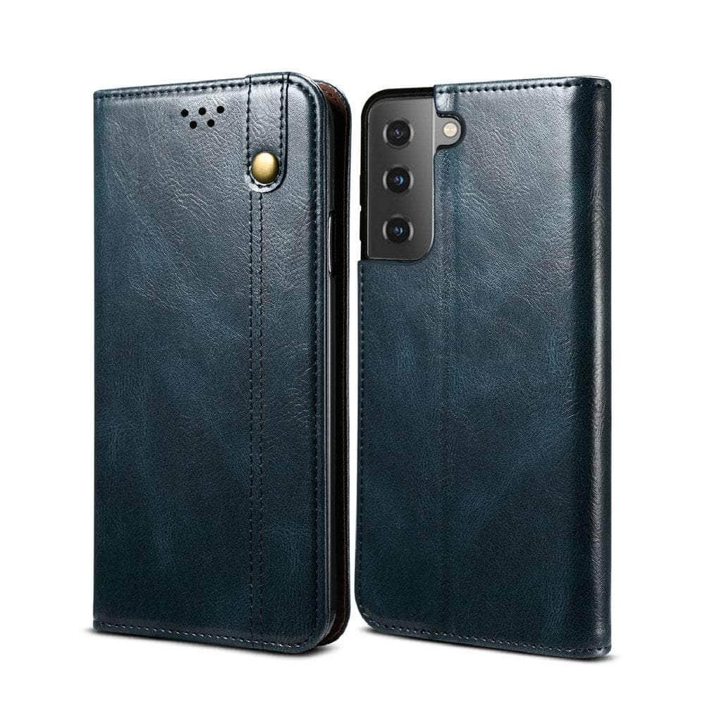 Casebuddy Galaxy S23 Leather Texture Magnet Book Cover