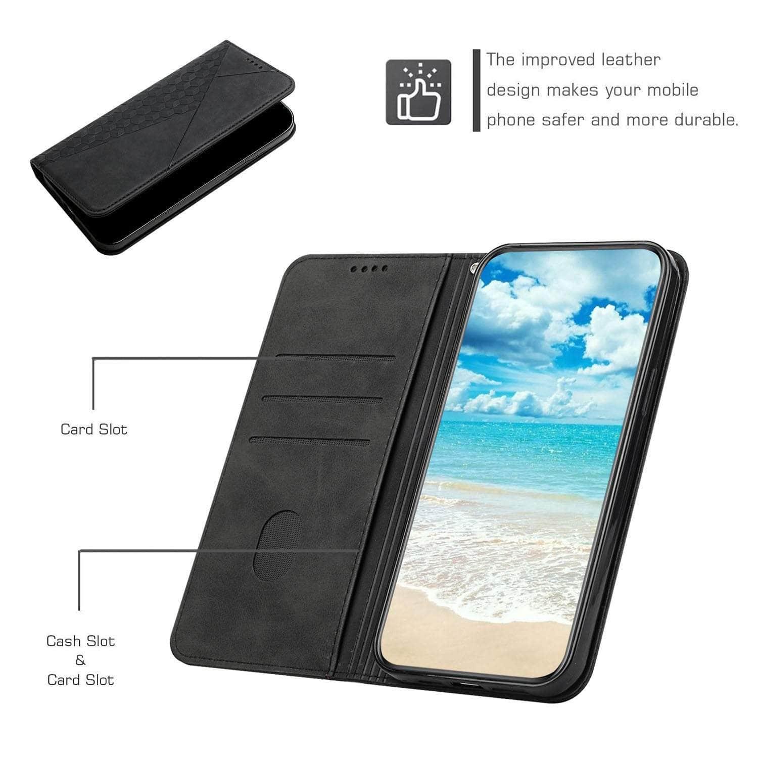 Casebuddy Galaxy S23 Magnetic Leather Case