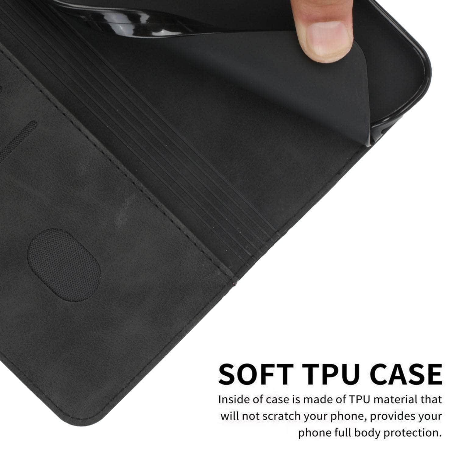 Casebuddy Galaxy S23 Magnetic Leather Case