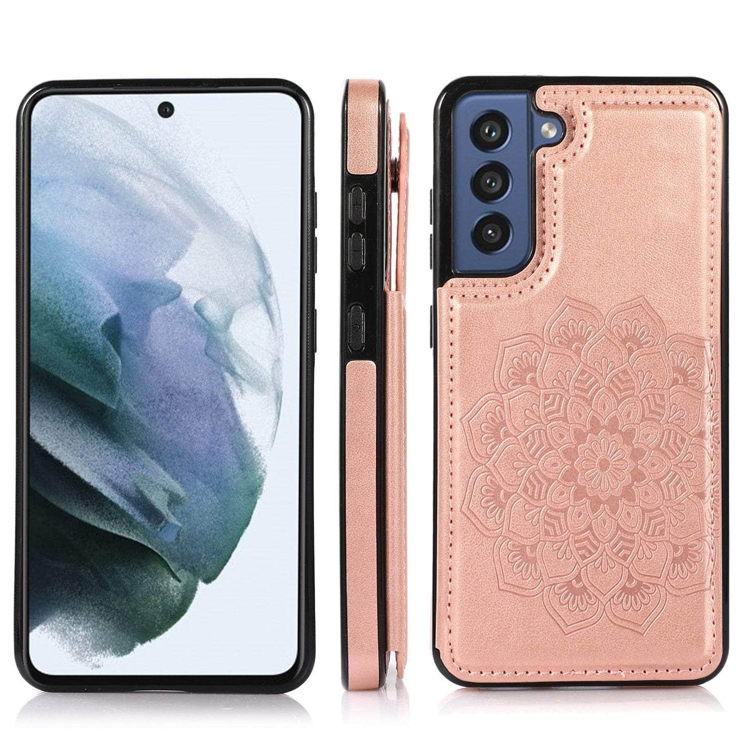 Casebuddy Galaxy S23 Plus Mandala Floral Flip Leather Wallet