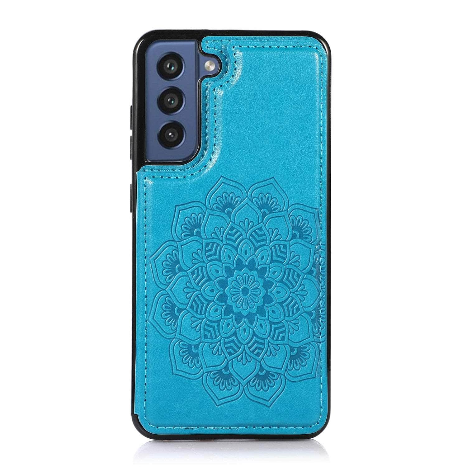 Casebuddy Galaxy S23 Plus Mandala Floral Flip Leather Wallet