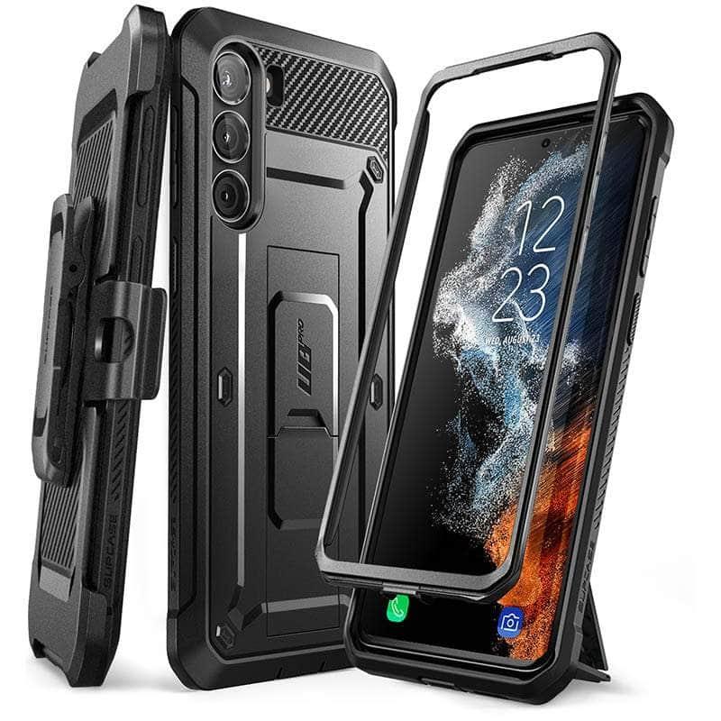 Casebuddy Black / PC + TPU Galaxy S23 Plus SUPCASE UB Pro Full-Body Holster Cover