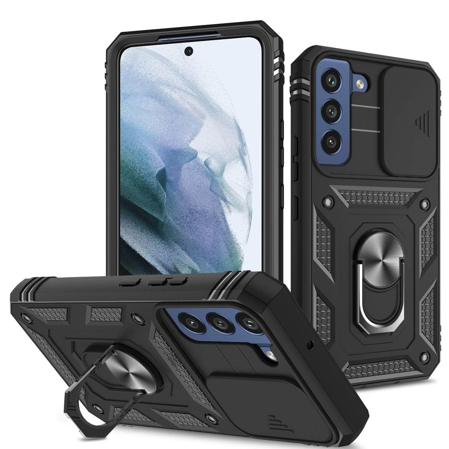 Casebuddy Black / for Galaxy S23 ultra Galaxy S23 Ultra Anti-Slip Protection Case