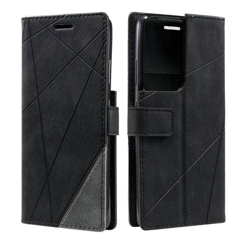 Casebuddy Galaxy S23 Ultra Leather Business Wallet Book