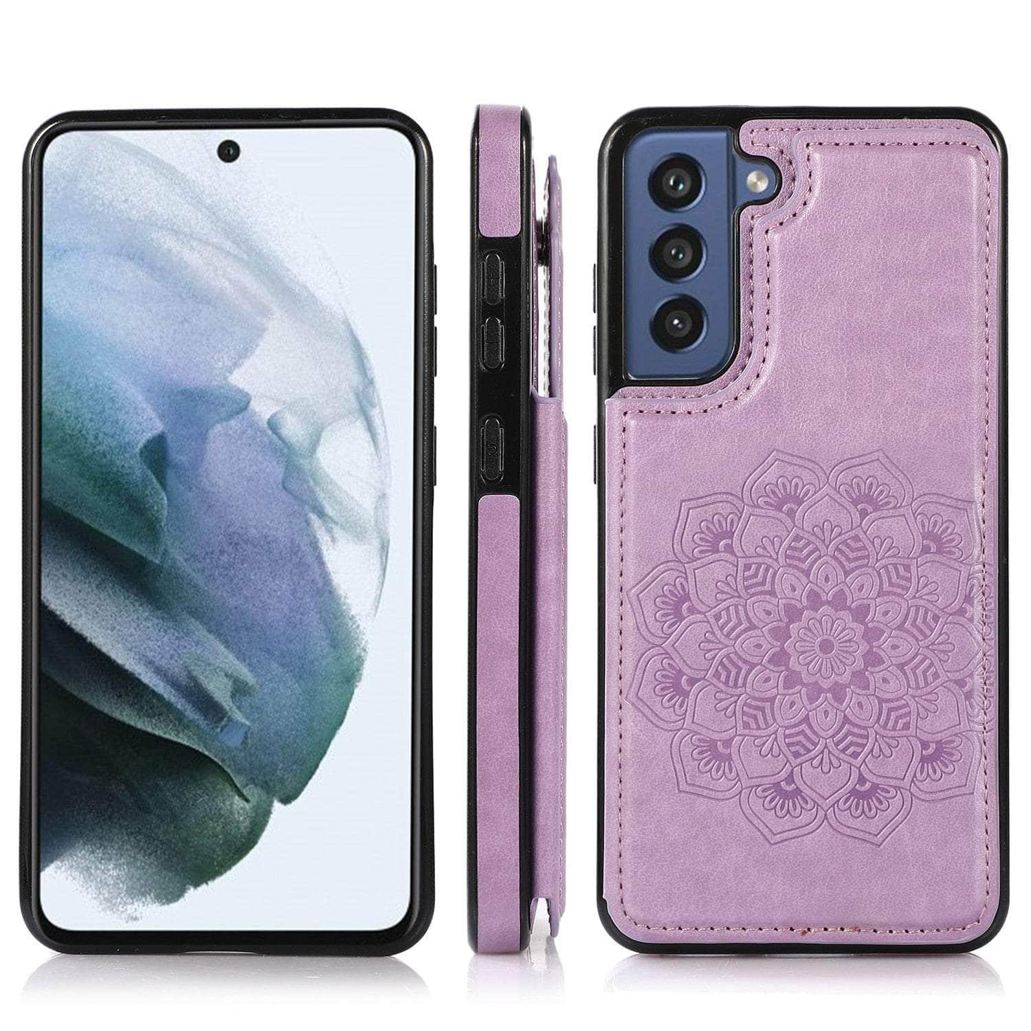 Casebuddy Galaxy S23 Ultra Mandala Floral Flip Leather Wallet