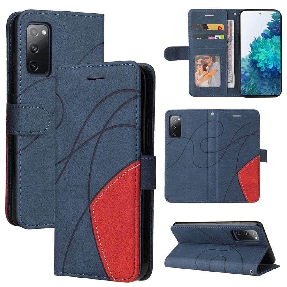 Casebuddy Galaxy S23 Wallet Leather Luxury Cover