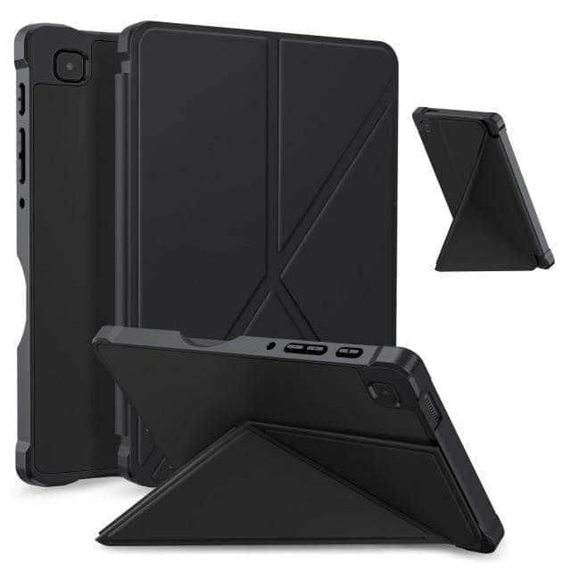 CaseBuddy Australia Casebuddy Black / Tab A7 lite 8.7 inch Galaxy Tab A7 Lite 2021 T220 T225 Multi Angle Folding Cover