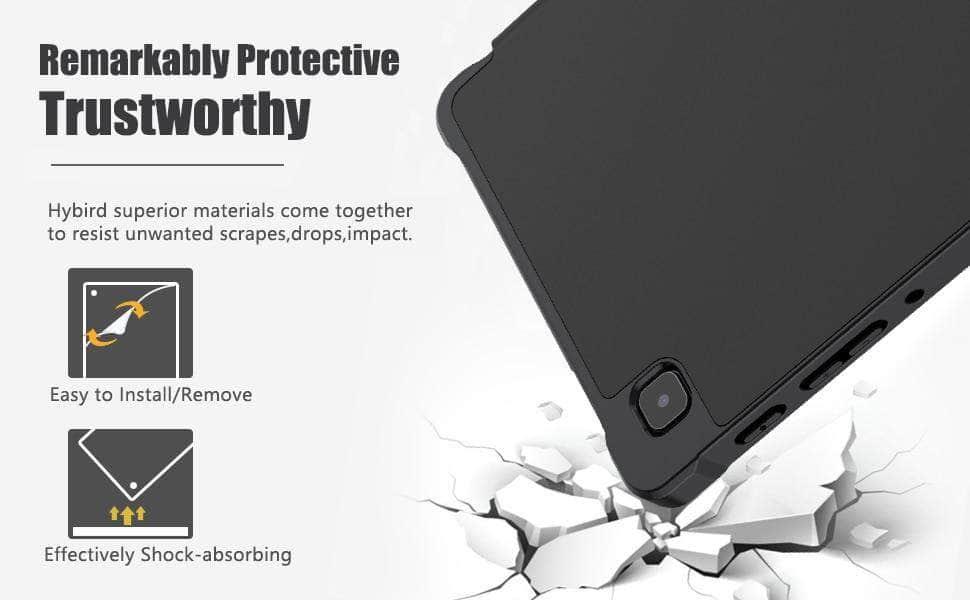 CaseBuddy Australia Casebuddy Galaxy Tab A7 Lite 2021 T220 T225 Multi Angle Folding Cover