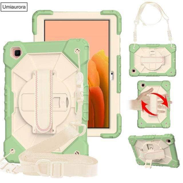 CaseBuddy Australia 02 Matcha Green BGE / A7 Lite 8.7 T225 Galaxy Tab A7 Lite 2021 T220 T225 Tablet Kids Shockproof Cover