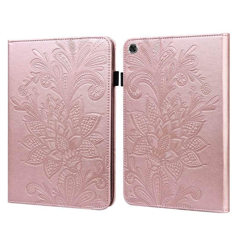 CaseBuddy Australia Casebuddy Galaxy Tab A8 10.5 (2022) Embossed Classic Flower Case