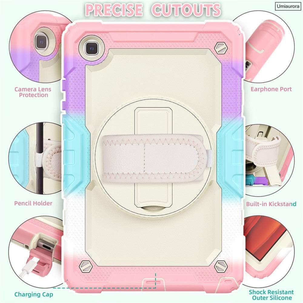 CaseBuddy Australia Casebuddy Galaxy Tab A8 10.5 (2022) Kids Shock Proof Stand Cover