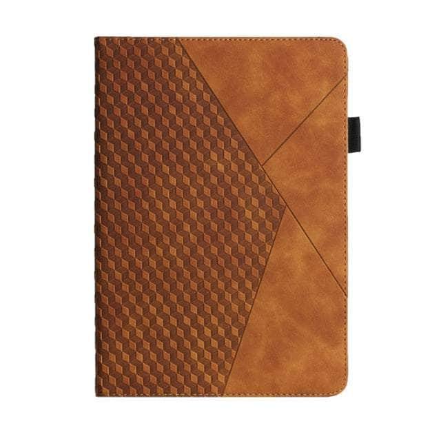 CaseBuddy Australia brown / Tab A8 2021 10.5inch Galaxy Tab A8 10.5 (2022) Leather Flip Wallet