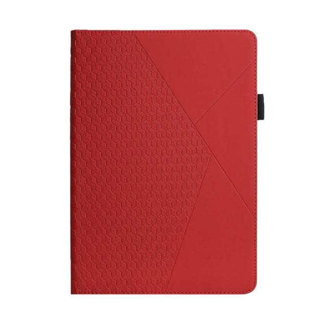 CaseBuddy Australia red / Tab A8 2021 10.5inch Galaxy Tab A8 10.5 (2022) Leather Flip Wallet