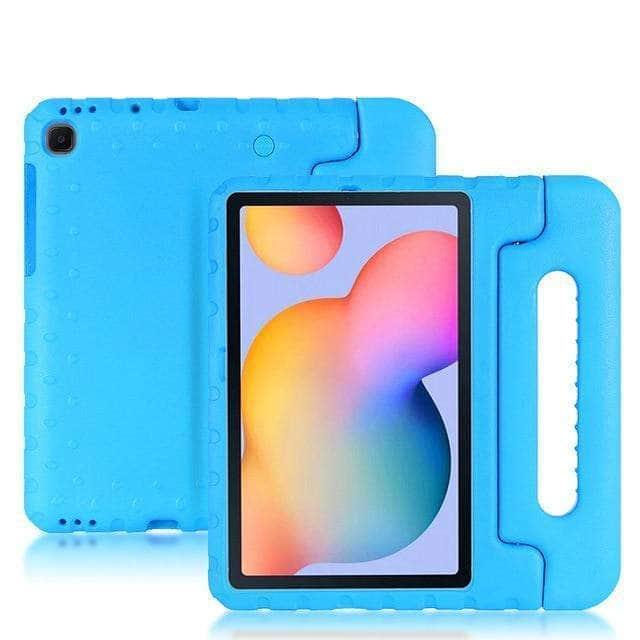 CaseBuddy Australia Casebuddy blue Galaxy Tab S6 Lite 10.4 P610 P615 Children Tablet Shockproof EVA Silicon Case