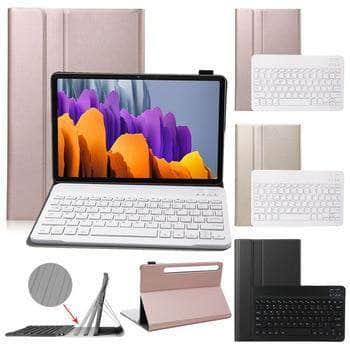 Galaxy Tab S7 11 T870 T875 Detachable Slim Shockproof Bluetooth Keyboard Case - CaseBuddy