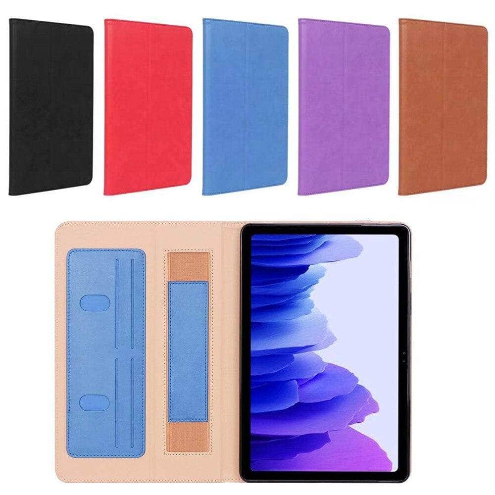 Galaxy Tab S7 11 T870 T875 Wallet Design Stand Holder Tablet Cover - CaseBuddy