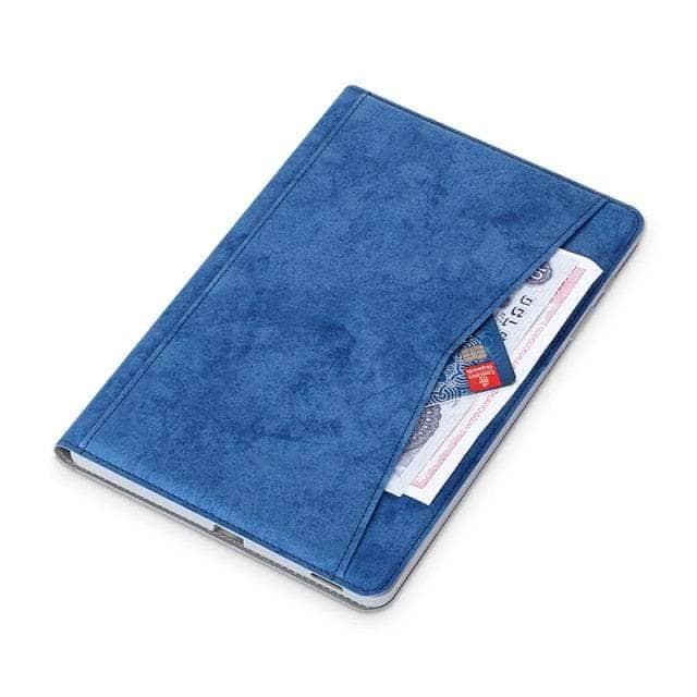CaseBuddy Australia Casebuddy dark blue Galaxy Tab S8 Plus X800 Pencil Holder Luxury Smart Case