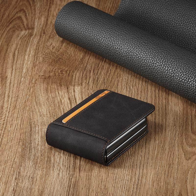 Casebuddy Galaxy Z Flip 3 Luxury Leather Wallet