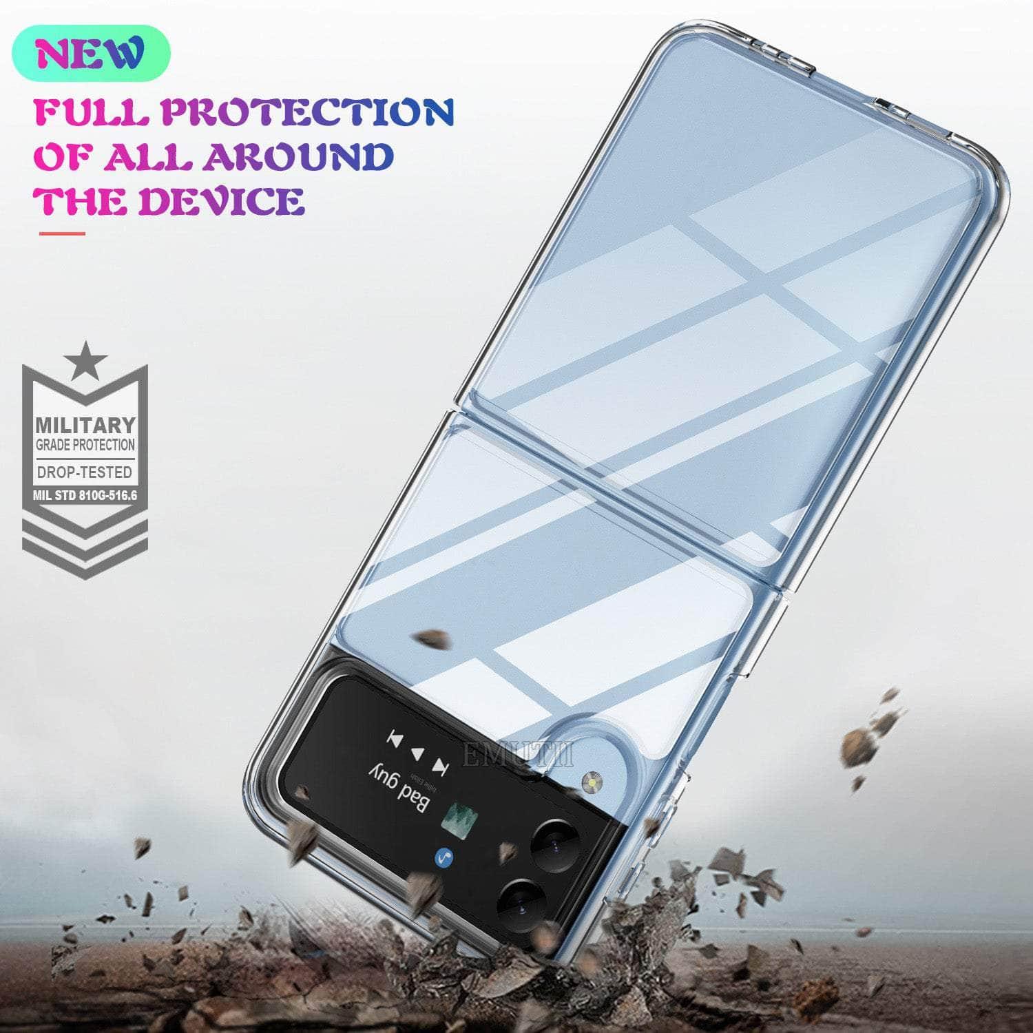 Casebuddy Galaxy Z Flip 3 TPU Soft Edge Hard Cover