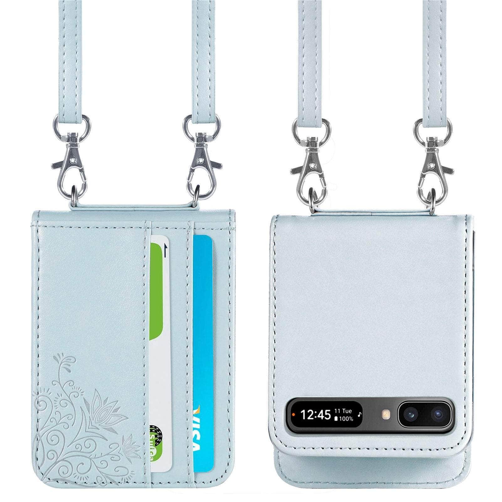 Casebuddy Galaxy Z Flip 4 Fashion Card Holder Wallet