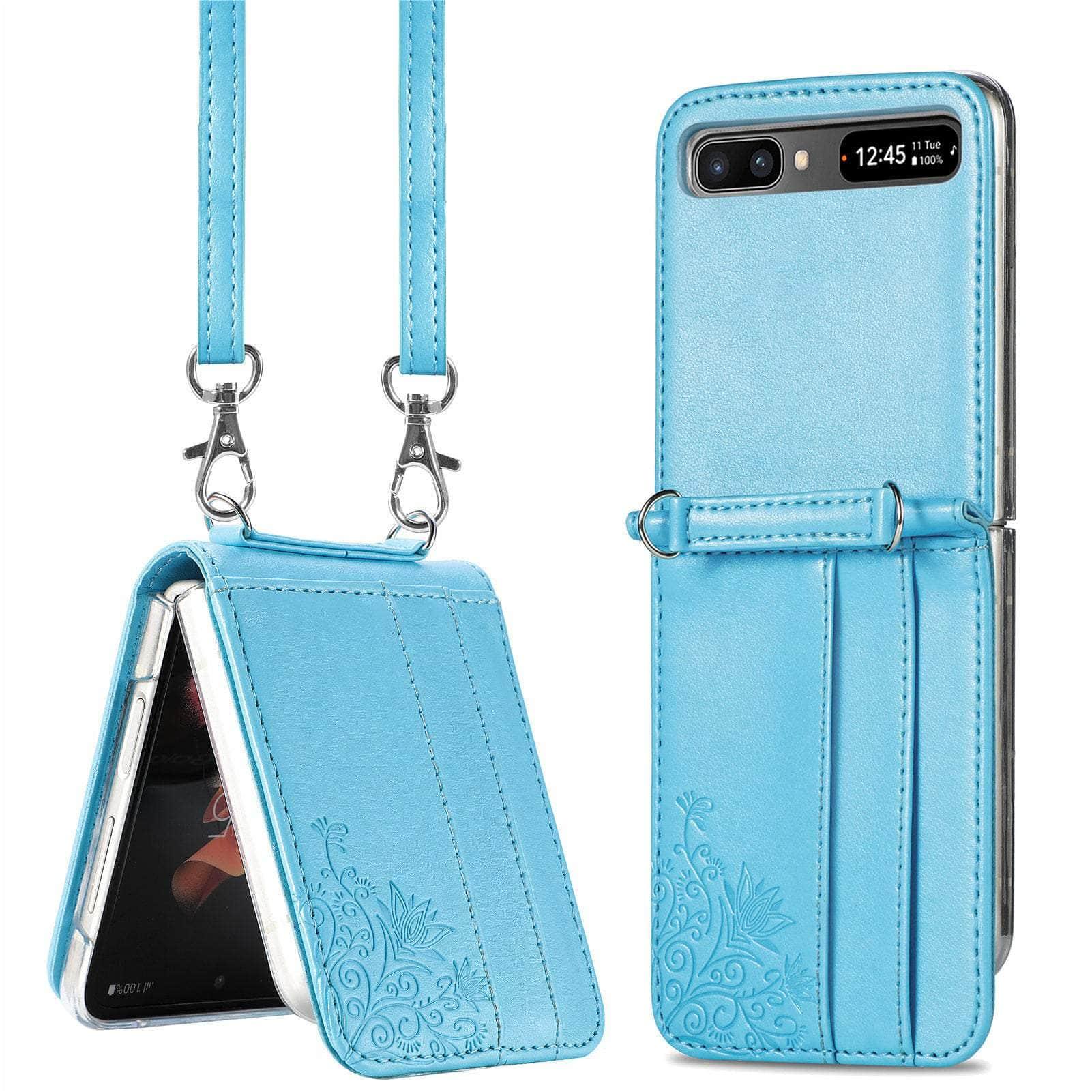 Casebuddy Galaxy Z Flip 4 Fashion Card Holder Wallet