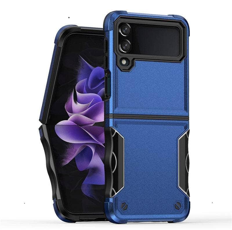 Casebuddy Blue / For Galaxy Z FLIP 4 Galaxy Z Flip 4 Shockproof Armor Case