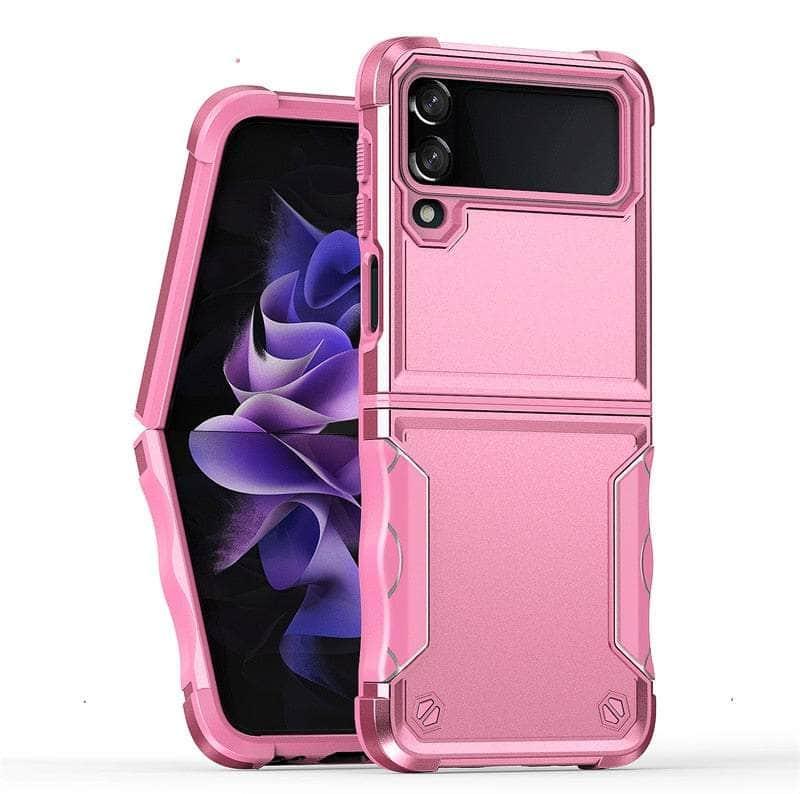 Casebuddy Pink / For Galaxy Z FLIP 4 Galaxy Z Flip 4 Shockproof Armor Case