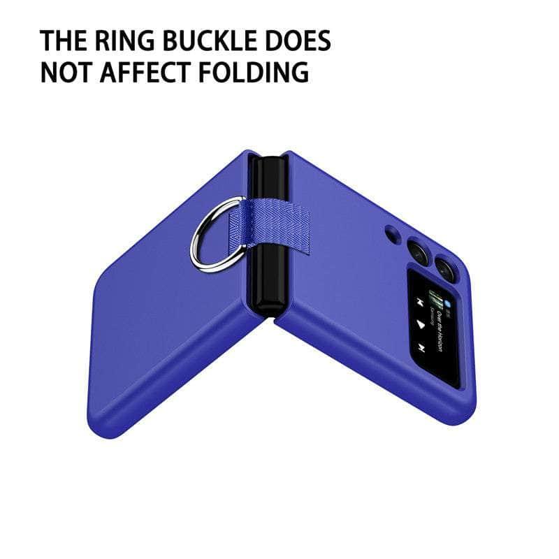 Casebuddy Galaxy Z Flip 4 Shockproof Finger Ring