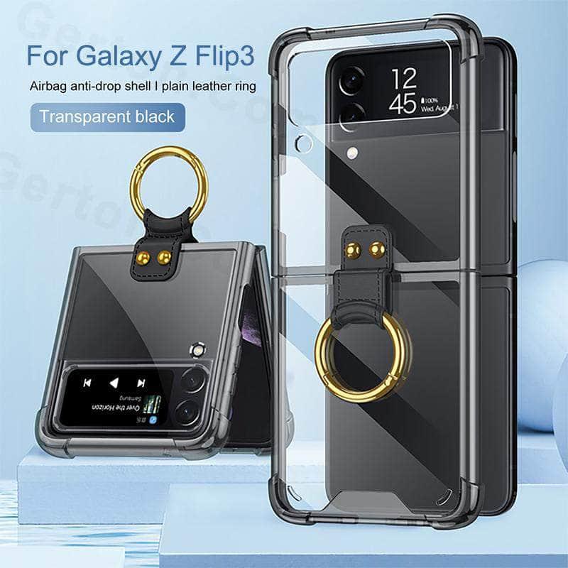 Casebuddy Galaxy Z Flip 4 Transparent Bumper Silicone Cover