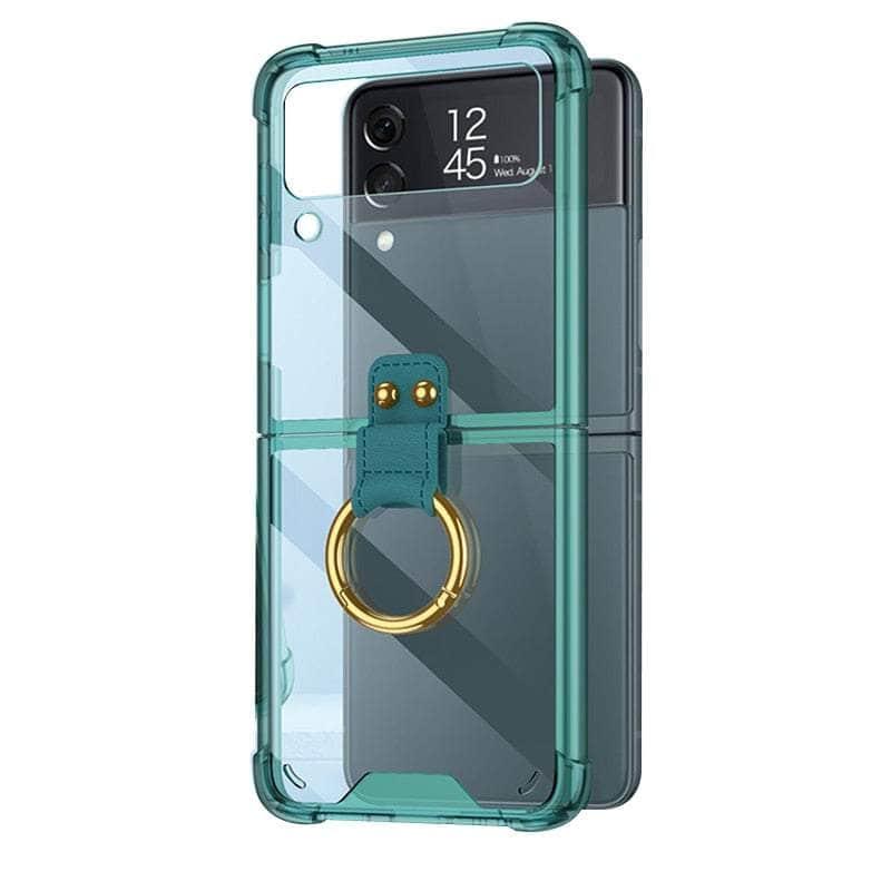 Casebuddy 03 / For Galaxy Z Flip 4 Galaxy Z Flip 4 Transparent Bumper Silicone Cover