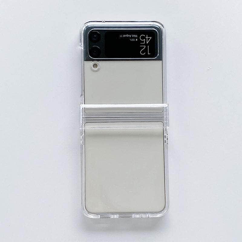 Casebuddy Galaxy Z Flip 4 Transparent Hard Hinge Protector