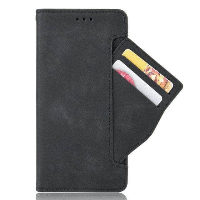 CaseBuddy Australia Casebuddy For Galaxy Z Fold3 / black Galaxy Z Fold 3 Card Slot Removable Book Wallet