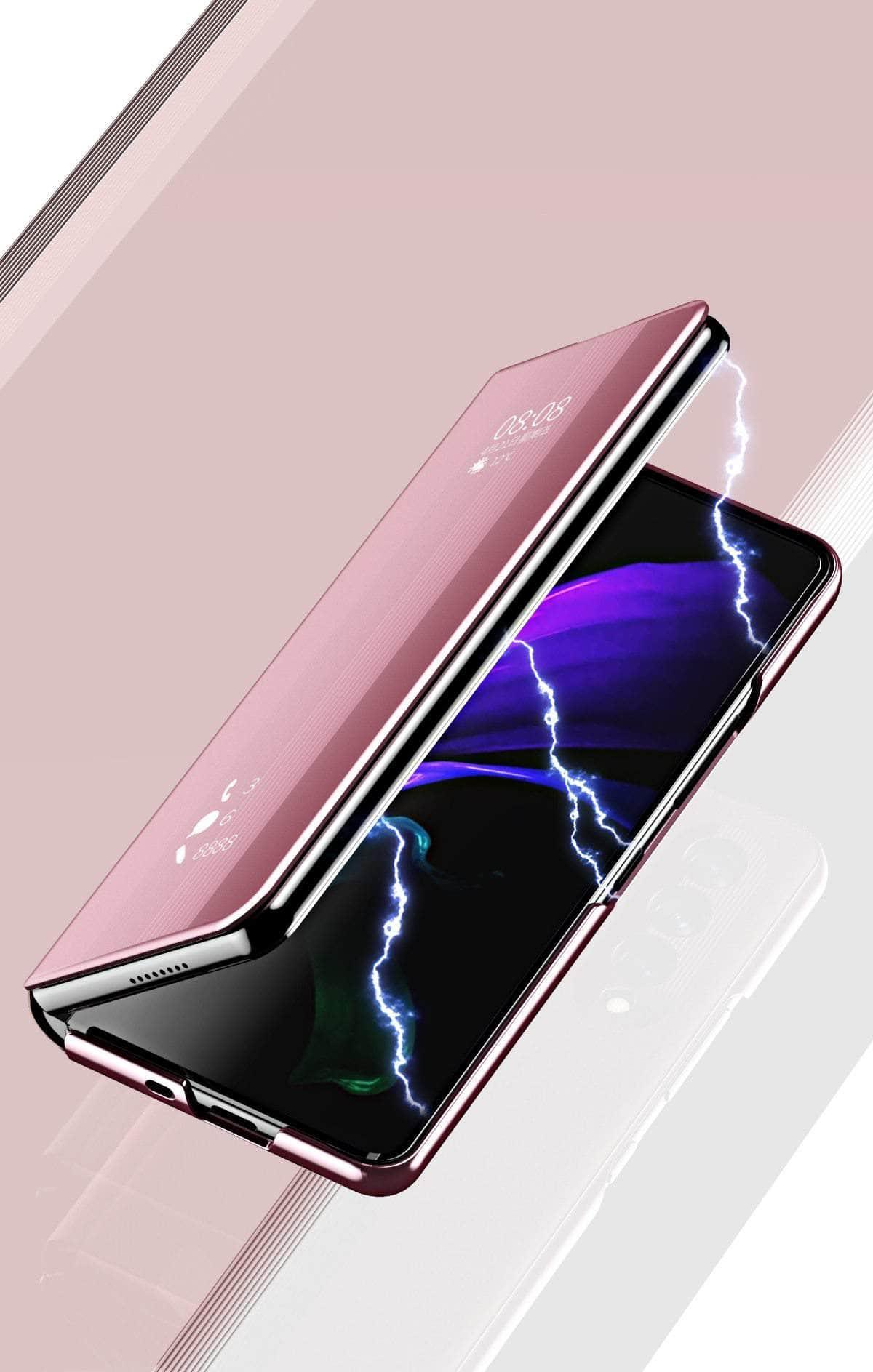 CaseBuddy Australia Casebuddy Galaxy Z Fold 3 Mirror Clear View Shell