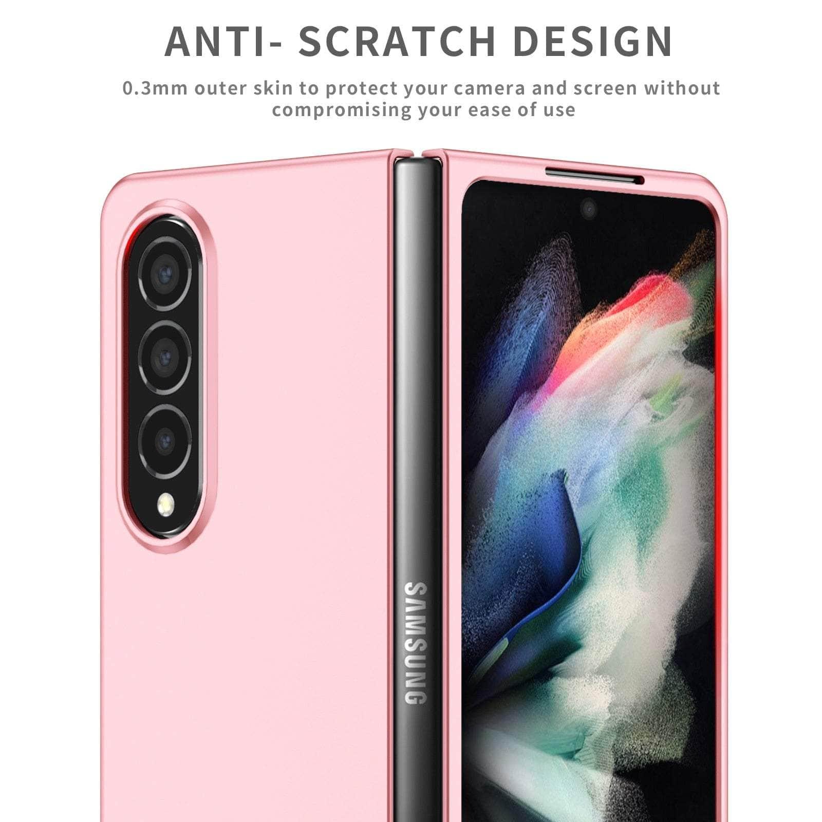 Casebuddy Pink / for Samsung Z fold 4 Galaxy Z Fold 4 Anti-Sweat Case