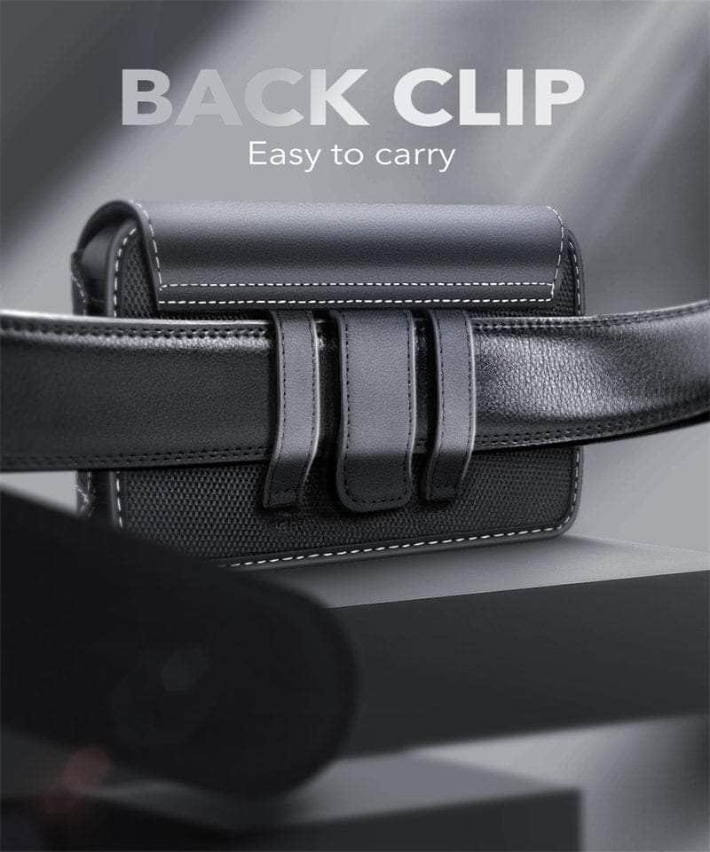 Casebuddy Black / PC + TPU Galaxy Z Fold 4 SUPCASE Wear-Resisting Leather Pouch