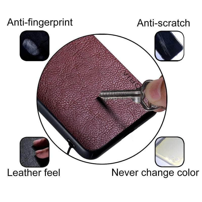 Casebuddy Galaxy Z Fold 4 Vintage Leather Case
