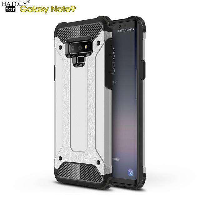 HATOLY Galaxy Note 9 Heavy Armor Slim Hard RubberCase - CaseBuddy