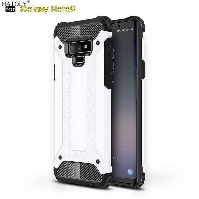 HATOLY Galaxy Note 9 Heavy Armor Slim Hard RubberCase - CaseBuddy