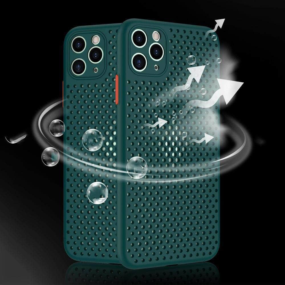 CaseBuddy Australia Casebuddy Heat Dissipation Soft iPhone 13 & 13 Pro Silicone Cooling Case