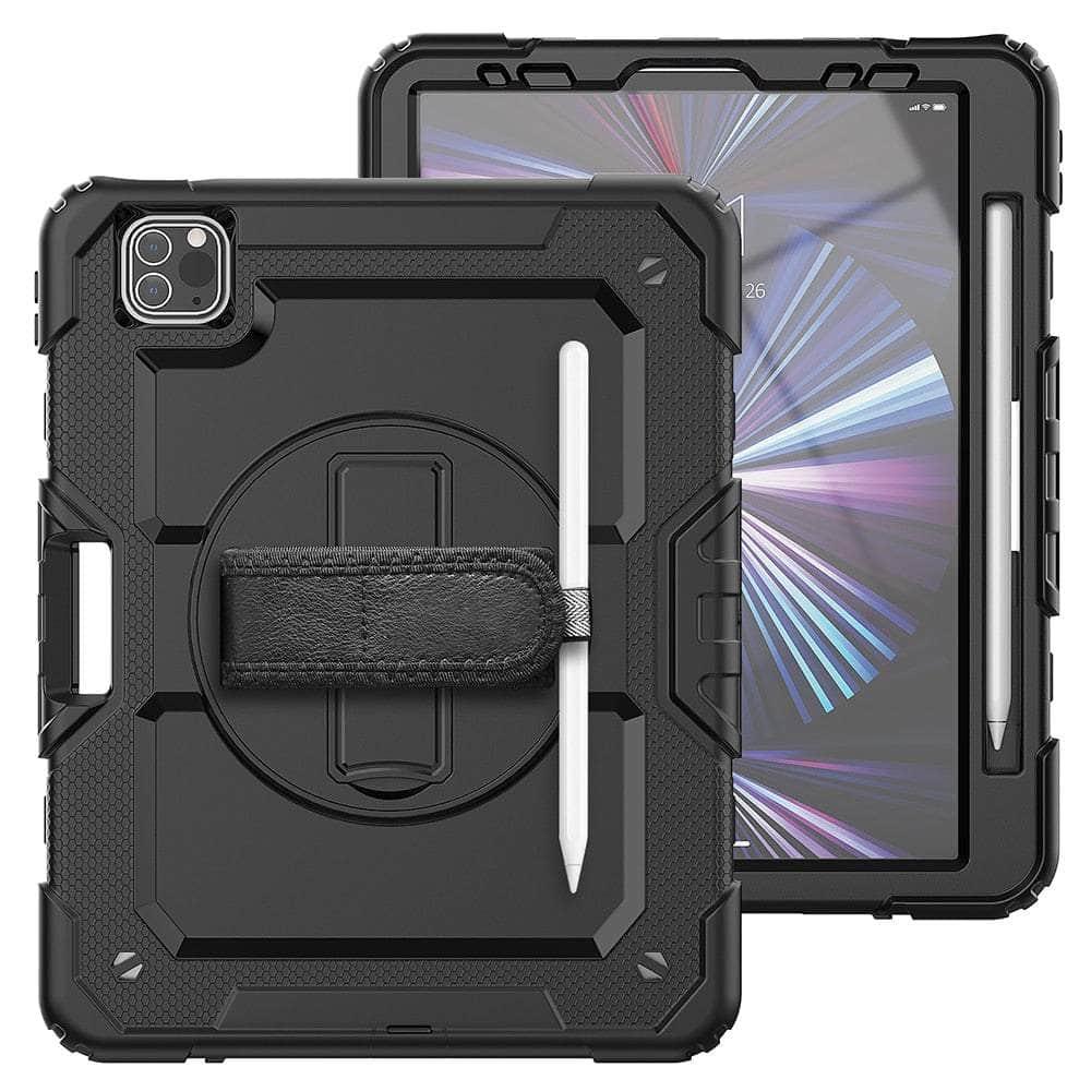 Casebuddy Black / iPad Pro 12.9 2022 Heavy Duty iPad Pro 12.9 2022 Case