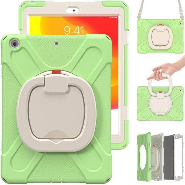 CaseBuddy Australia Casebuddy Matcha Green / IPad Air4 10.9 Heavy Duty Rugged iPad Air 4 Shockproof Cover