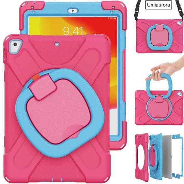 CaseBuddy Australia Casebuddy Rose Blue / IPad Air4 10.9 Heavy Duty Rugged iPad Air 4 Shockproof Cover