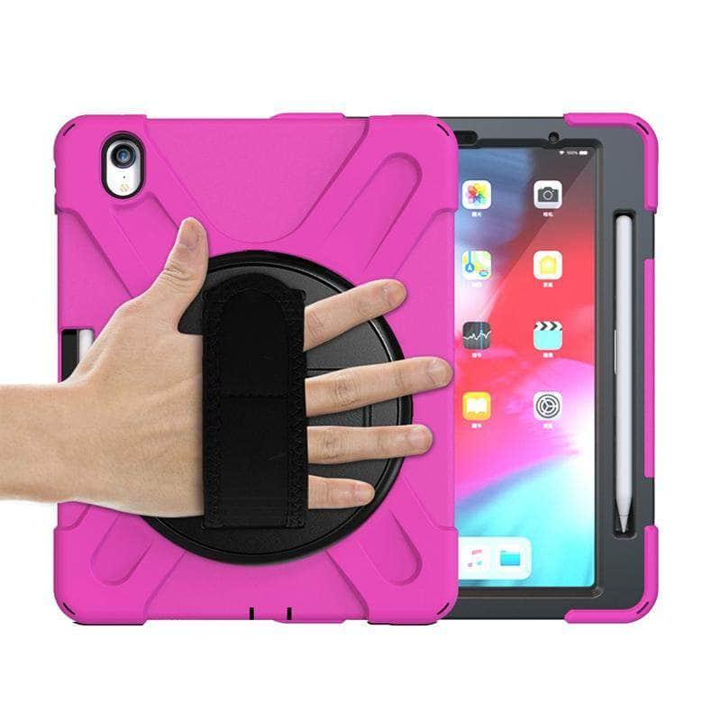 Heavy Duty Shockproof Protective Case iPad Pro 11 2018 with Pencil Holder Shoulder Strap - CaseBuddy