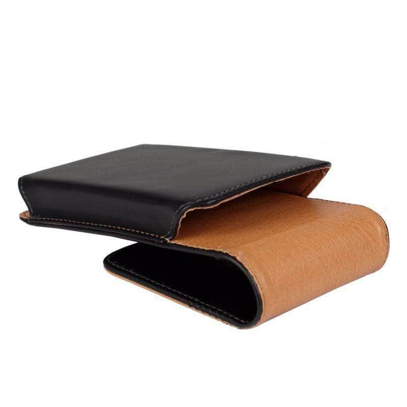 Holster Belt Clip Leather Pouch Bag iPhone SE 2020 - CaseBuddy