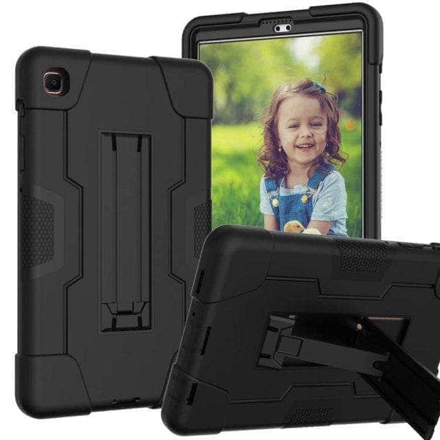 CaseBuddy Australia Casebuddy black black Hybrid Armor Shockproof Drop Protection Galaxy Tab A7 Lite T220 T225 Case