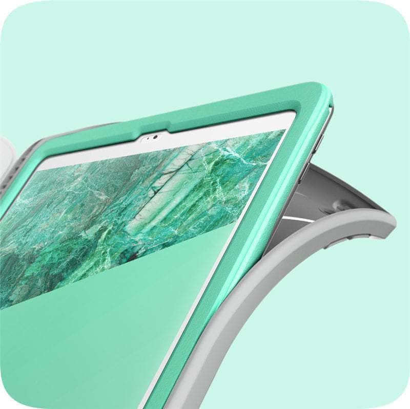 CaseBuddy Australia Casebuddy I-BLASON iPad 9.7 Cosmo Marble Trifold Stand Case