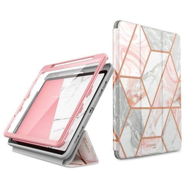 CaseBuddy Australia Casebuddy Marble I-BLASON iPad Air 4 Cosmo Marble Trifold Stand Case