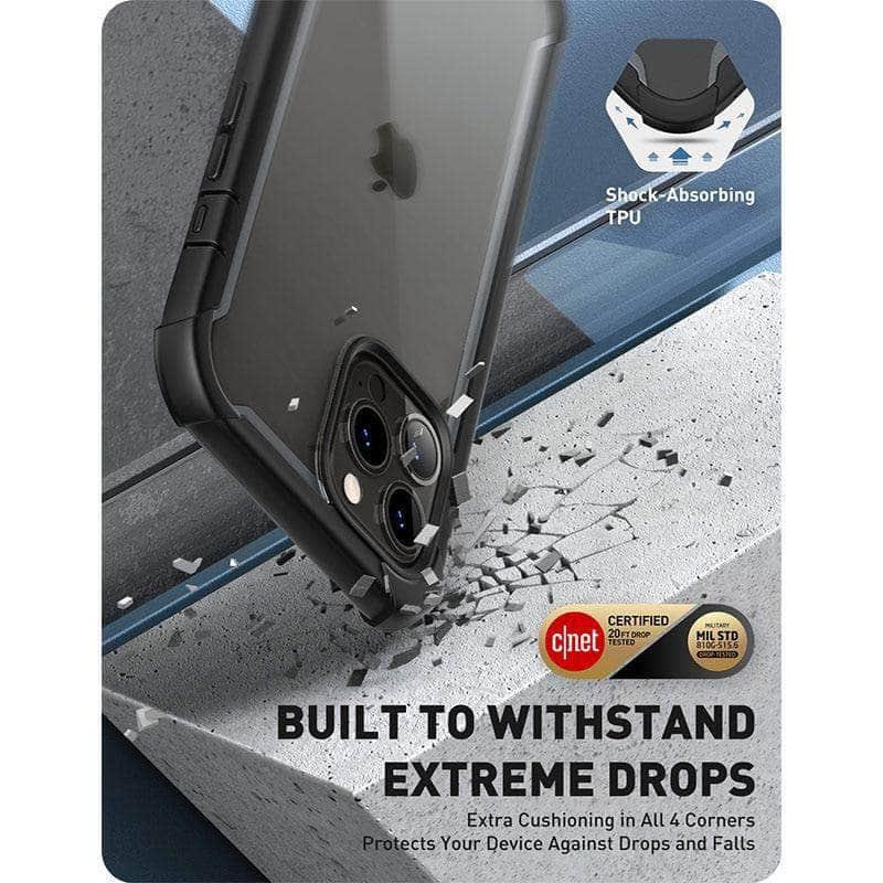 CaseBuddy Australia Casebuddy I-BLASON iPhone 13 Pro Max Ares Dual Layer Rugged Clear Bumper